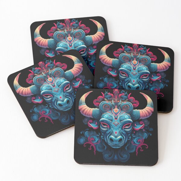 Item preview, blue bull designed and sold by lighte.