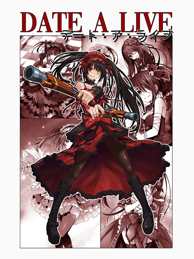 Kurumi Tokisaki - Date A Live v.3 color version Essential T-Shirt for Sale  by Geonime