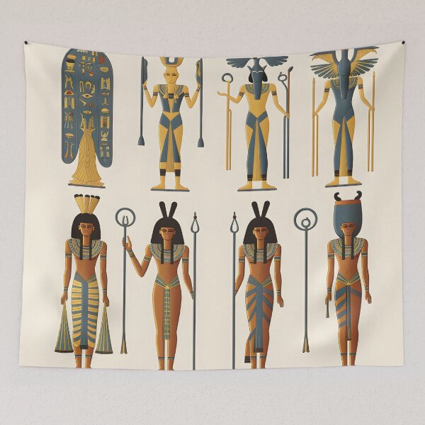 Item preview, Ancient Egypt Seamless Pattern - Timeless Elegance  designed and sold by AlienSkinEyes.