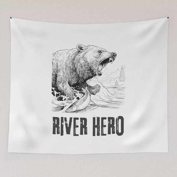 Item preview, Salmon fishing designed and sold by Teescount.