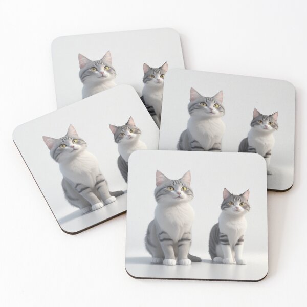 Item preview, Two cats designed and sold by jsebouvi.