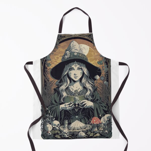 Item preview, Mystical Witch Core Tarot Art - WhimsiGoth Magic Collection designed and sold by FuroAI.