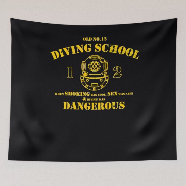 Item preview, 	 Commercial Diver - Old No.12 Diving School (Distressed)  	 designed and sold by kxmptrnp50.