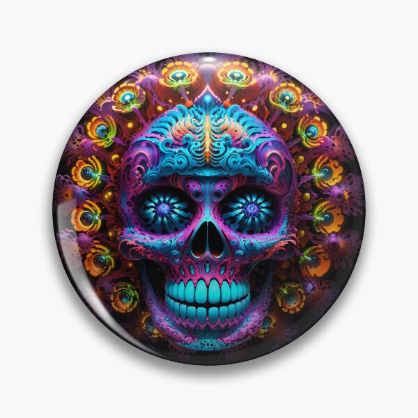 Item preview, PsychedSkull v2.0 designed and sold by PsychedSherbert.