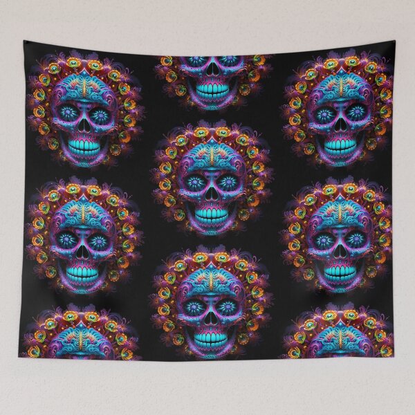 Item preview, PsychedSkull v2.0 designed and sold by PsychedSherbert.