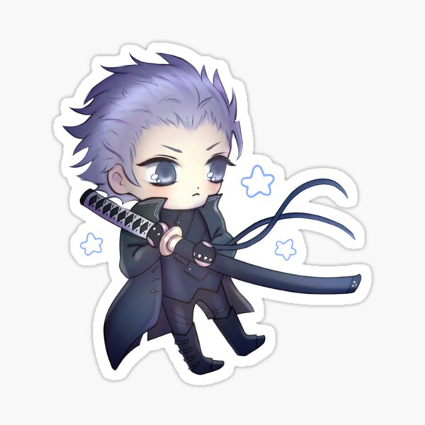 Vergil Sticker for Sale by elya dead