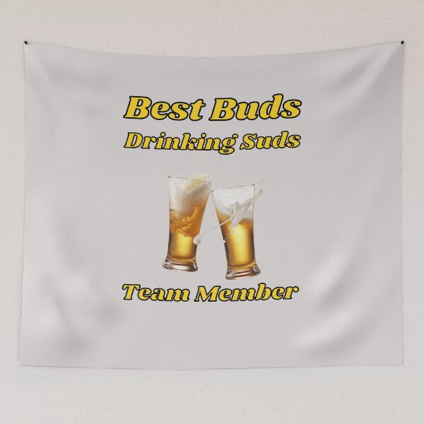 Item preview, Best Buds Drinking suds  designed and sold by Sneableman58.