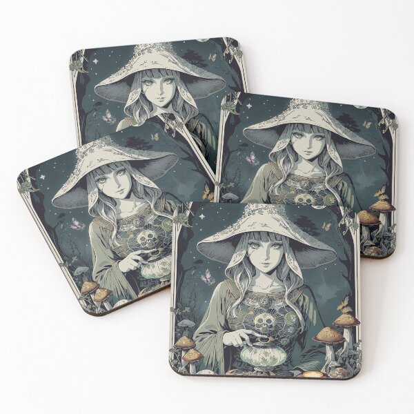 Item preview, Mystical Witch Core Tarot Art - WhimsiGoth Magic Collection designed and sold by FuroAI.
