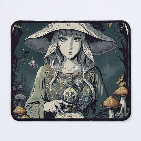 Item preview, Mystical Witch Core Tarot Art - WhimsiGoth Magic Collection designed and sold by FuroAI.