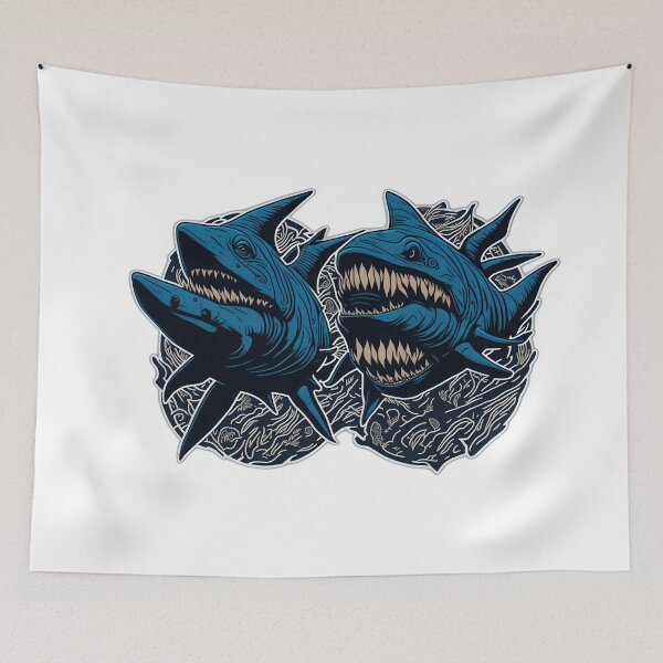 Item preview, Classic Shark Ink: American Traditional Tattoo Collection designed and sold by FashionRex.