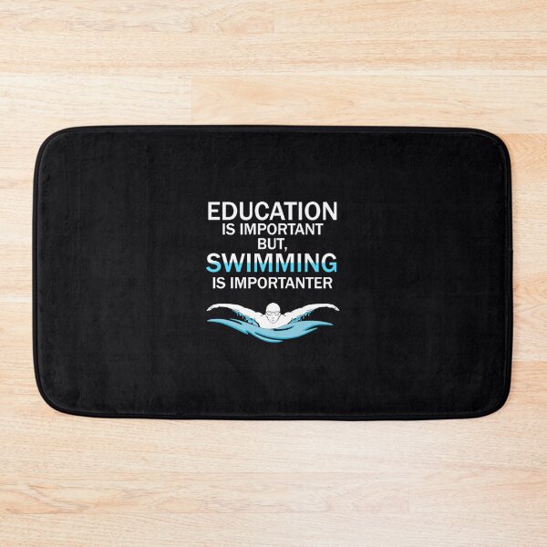 Item preview, 	 Competitive Swimming Design Education Is Important But Swimming Is Importanter  	 designed and sold by kxmptrnp50.