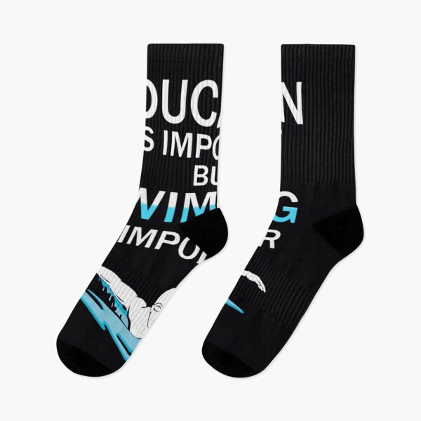 Item preview, 	 Competitive Swimming Design Education Is Important But Swimming Is Importanter  	 designed and sold by kxmptrnp50.