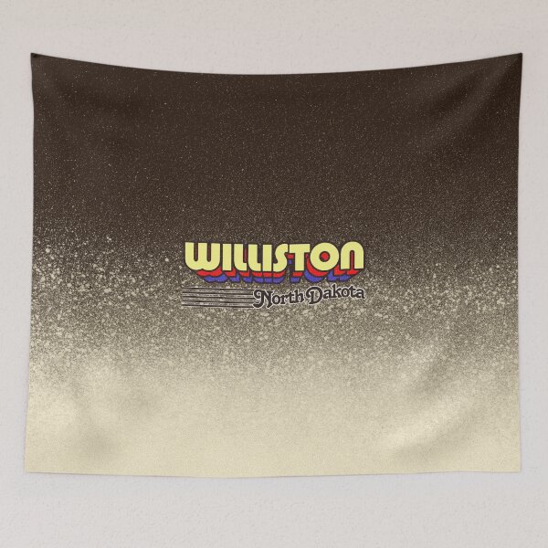 Item preview, Williston, North Dakota | Retro Stripes designed and sold by retroready.