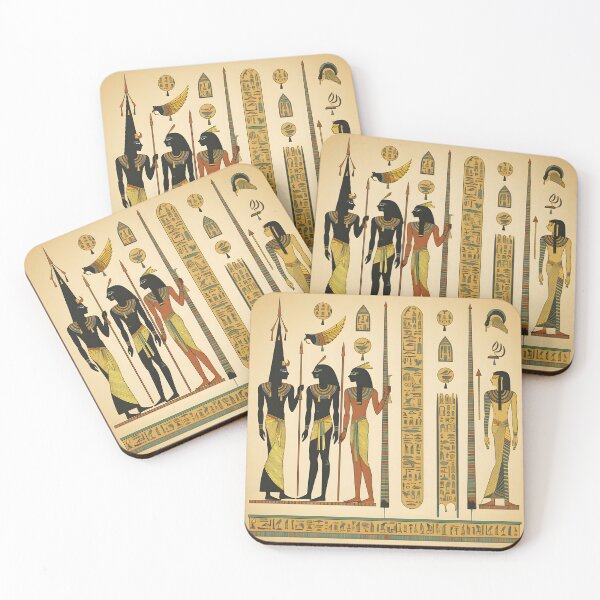 Item preview, Ancient Egypt Seamless Pattern - Timeless Elegance  designed and sold by AlienSkinEyes.