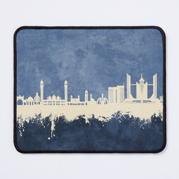 Item preview, Faisalabad Pakistan Skyline designed and sold by ArtPrints.