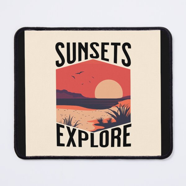 Item preview, Sunsets Explore Sandwhich Mask Design designed and sold by Designovas.