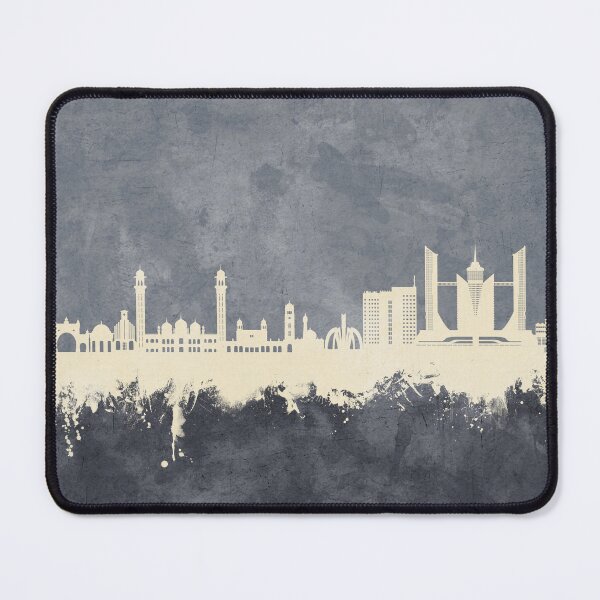 Item preview, Faisalabad Pakistan Skyline designed and sold by ArtPrints.