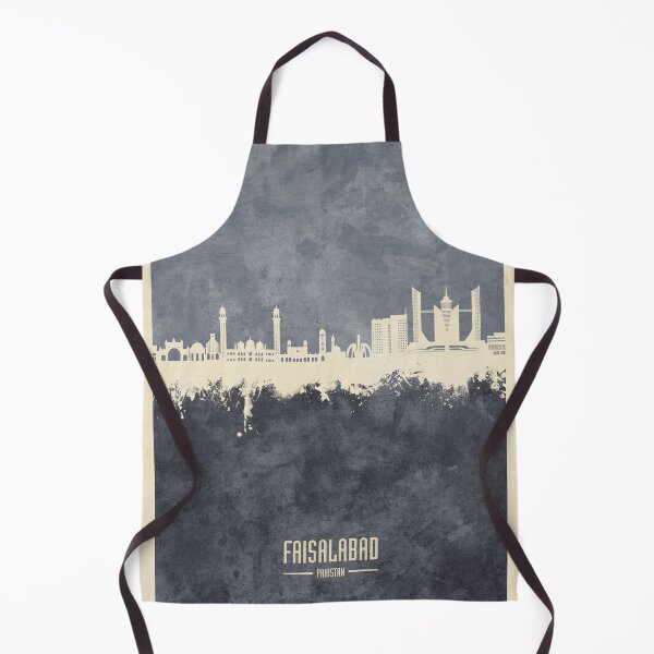 Item preview, Faisalabad Pakistan Skyline designed and sold by ArtPrints.