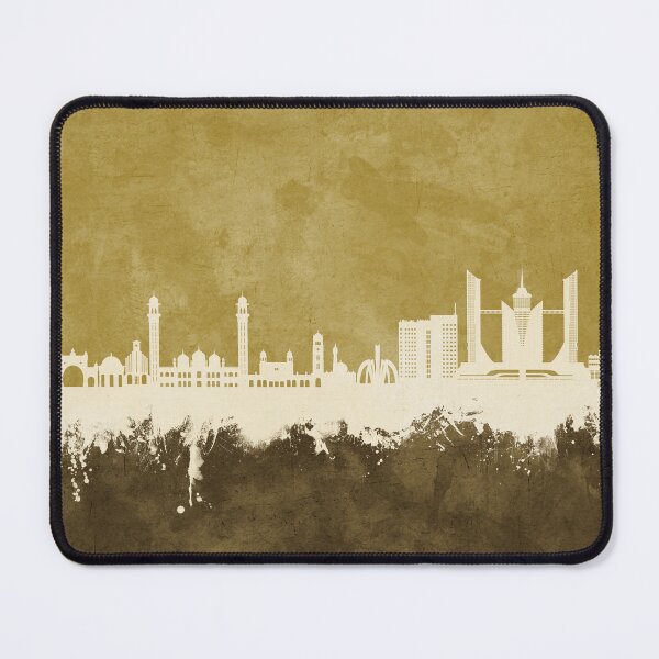 Item preview, Faisalabad Pakistan Skyline designed and sold by ArtPrints.