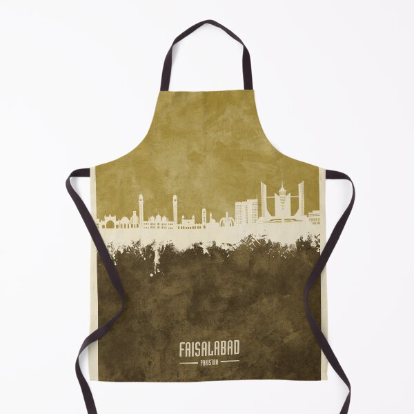 Item preview, Faisalabad Pakistan Skyline designed and sold by ArtPrints.