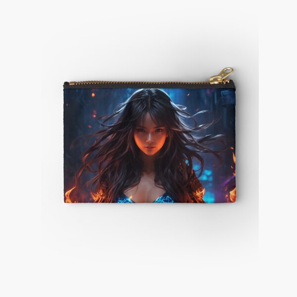 Item preview, Maga Fire, Drawing, fire, magic, nocturnal, dark, elf designed and sold by Chemikal1993.