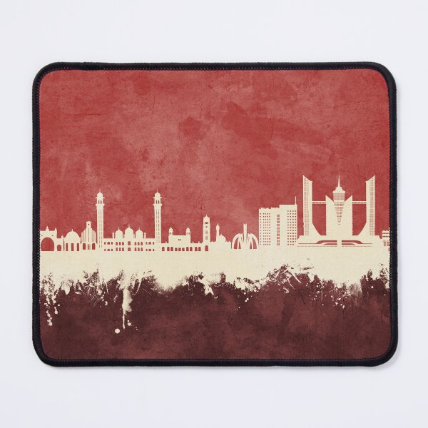 Item preview, Faisalabad Pakistan Skyline designed and sold by ArtPrints.