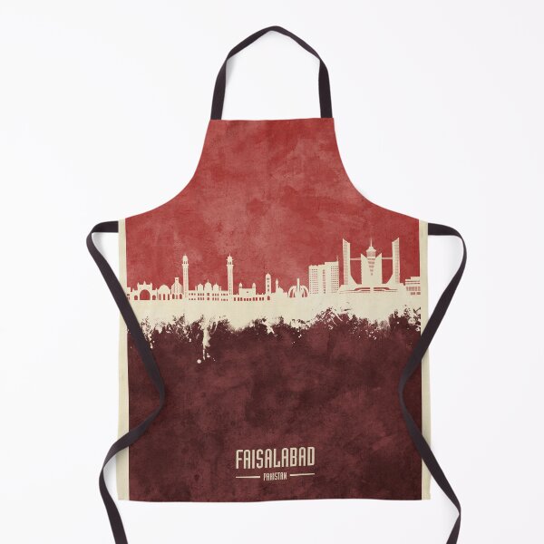 Item preview, Faisalabad Pakistan Skyline designed and sold by ArtPrints.