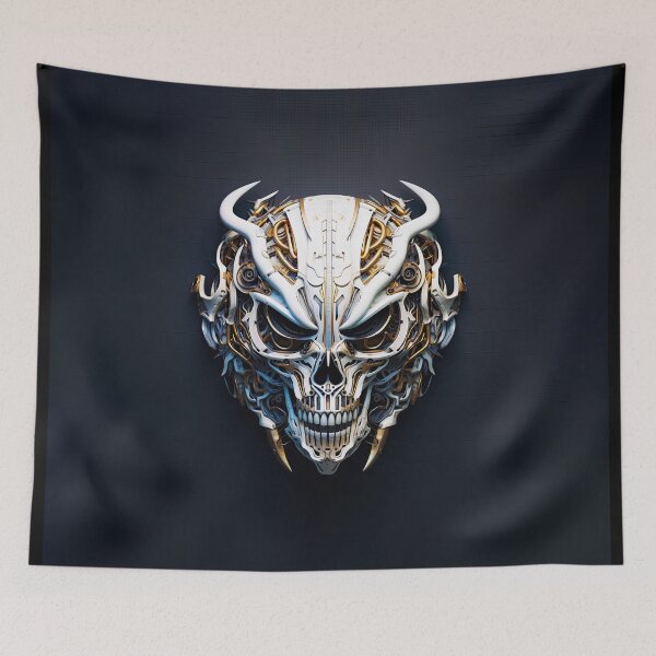 Item preview, Halloween Transformer Predacon Scull Alien Robot Epic SciFi Movie Comic Gamer design  designed and sold by Cybermariko.