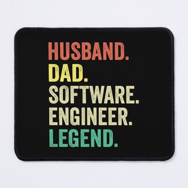 Artikelvorschau, Vater, Ehemann, Software-Ingenieur, Legende, Software-Ingenieur, Vater entworfen und verkauft von jingdomdesgine.