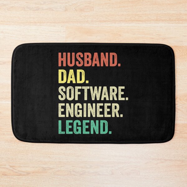 Artikelvorschau, Vater, Ehemann, Software-Ingenieur, Legende, Software-Ingenieur, Vater entworfen und verkauft von jingdomdesgine.