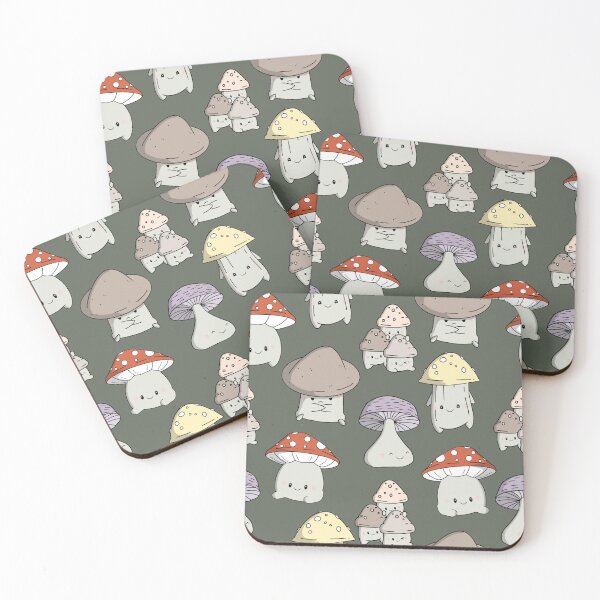 Item preview, Kawaii Mushroom - Sooo Many Pattern designed and sold by BuckyCreative.