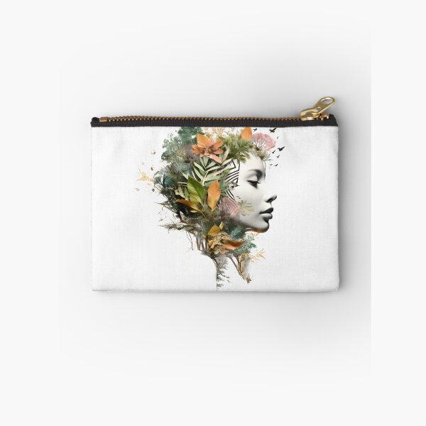 Item preview, Nature girl with leaves designed and sold by naatala.