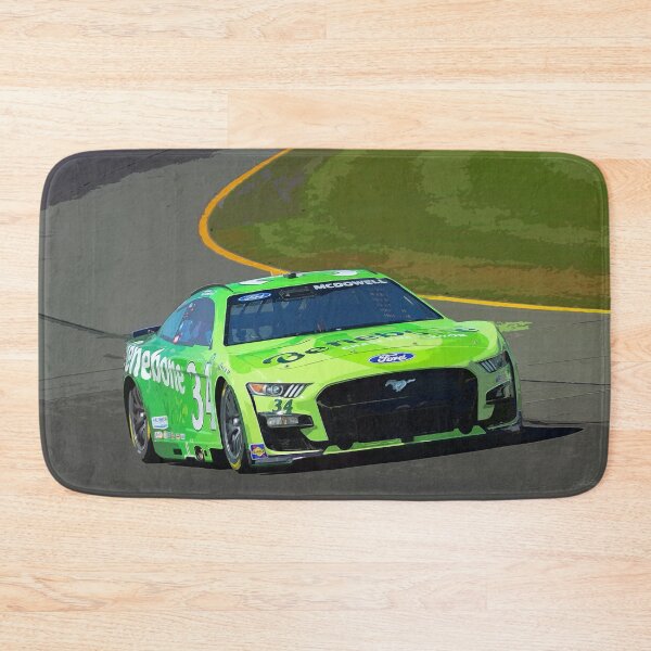 Item preview, Michael McDowell racing his green 2023 nascar racecar  designed and sold by Rodissimus1984.
