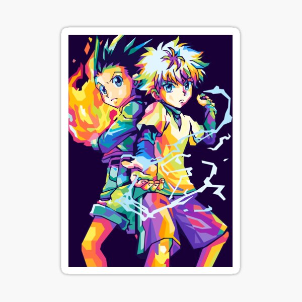 Chibi Gon Freecss Peeker Sticker Sticker – Anime Town Creations