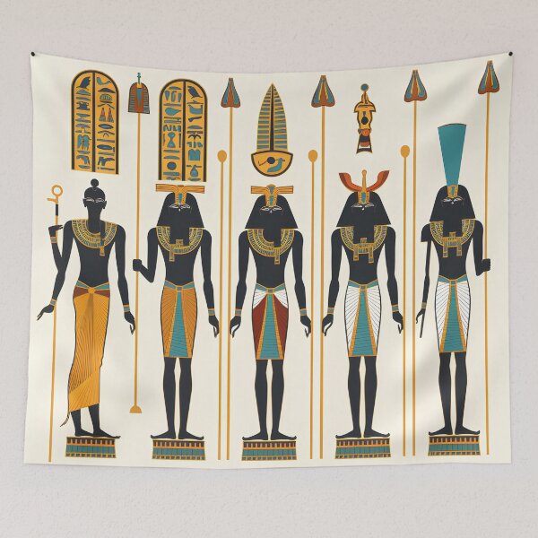 Item preview, Ancient Egypt Seamless Pattern - Timeless Elegance  designed and sold by AlienSkinEyes.