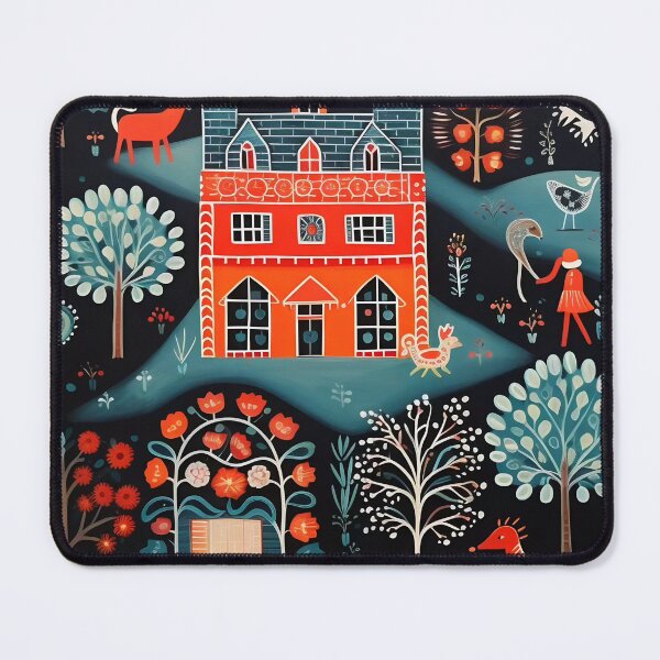 Item preview, folk drawing designed and sold by Art91design.