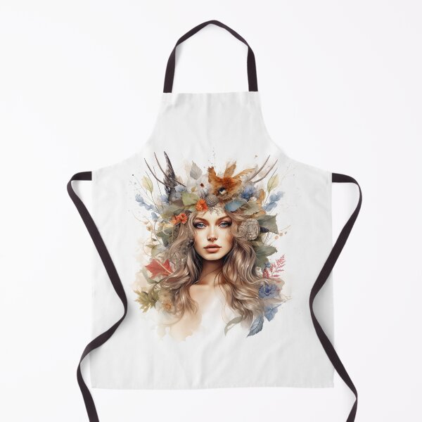 Item preview, Nature women with leaves and flowers designed and sold by naatala.