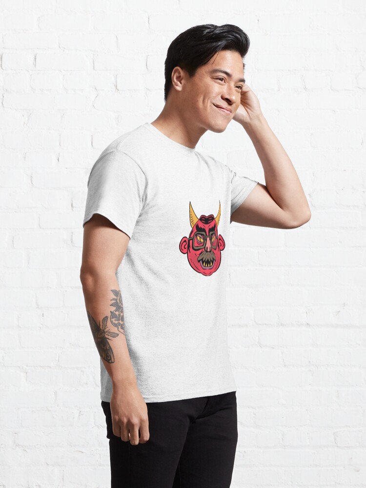 Thumbnail 5 of 7, Classic T-Shirt, The Devil in Disguise designed and sold by Rudy Faber.