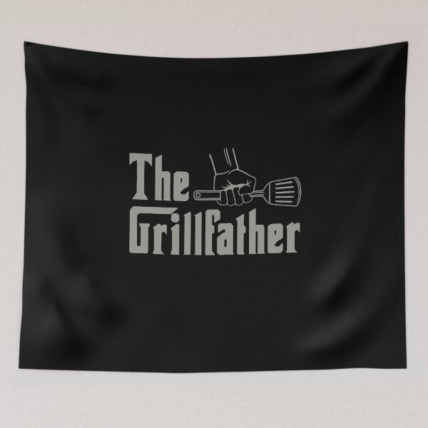 Item preview, The Grillfather Funny BBQ Grilling  designed and sold by BUBLTEES.