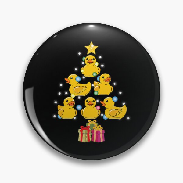 Item preview, Duck Christmas Tree Duckie and Quack Christmas designed and sold by EneidaDestefano.