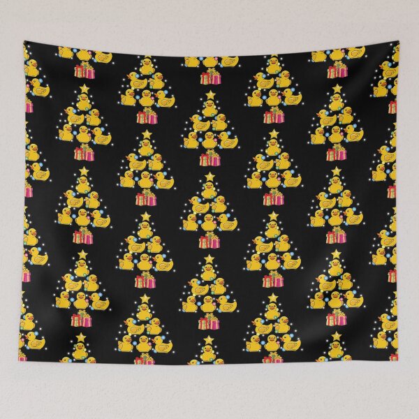 Item preview, Duck Christmas Tree Duckie and Quack Christmas designed and sold by EneidaDestefano.