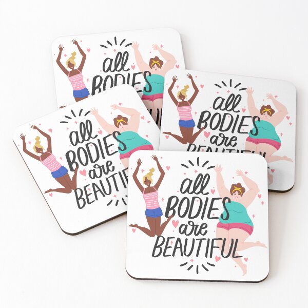 Item preview, All bodies are beautiful sticker designed and sold by tqueen.