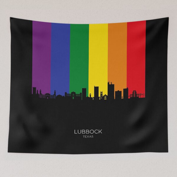 Item preview, Lubbock Texas Skyline designed and sold by ArtPrints.