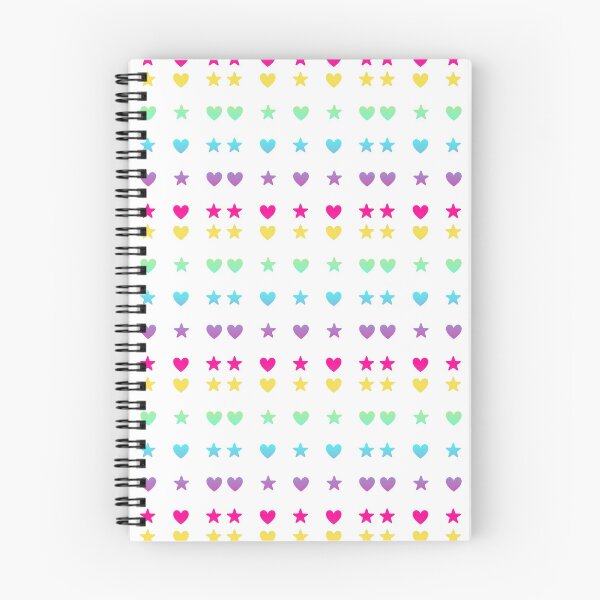 Item preview, Cute soft  rainbow colorful pastel hearts and stars pack  designed and sold by Yaragold.