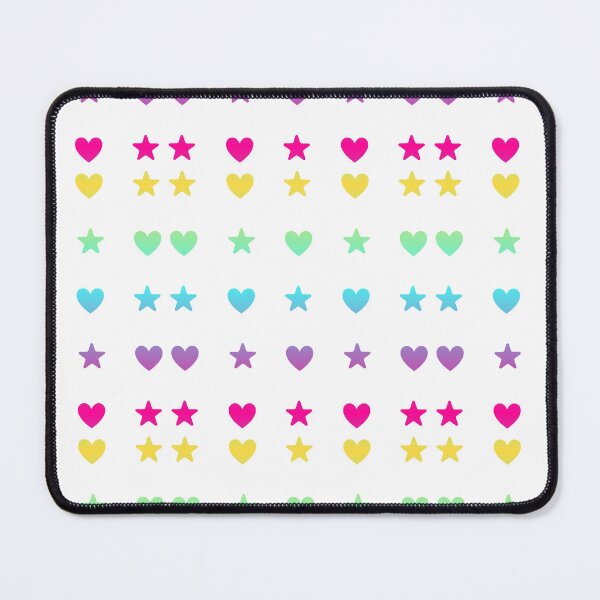 Item preview, Cute soft rainbow colorful pastel hearts and stars pack designed and sold by Yaragold.