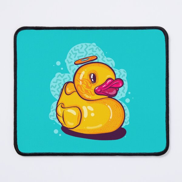 Item preview, Funny Rubber Duck cartoon graffiti character - 80s style print  designed and sold by EneidaDestefano.