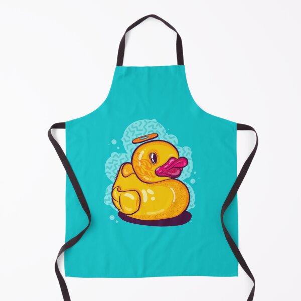 Item preview, Funny Rubber Duck cartoon graffiti character - 80s style print designed and sold by EneidaDestefano.