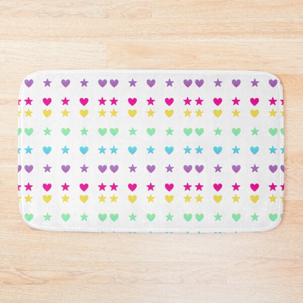 Item preview, Cute soft  rainbow colorful pastel hearts and stars pack  designed and sold by Yaragold.