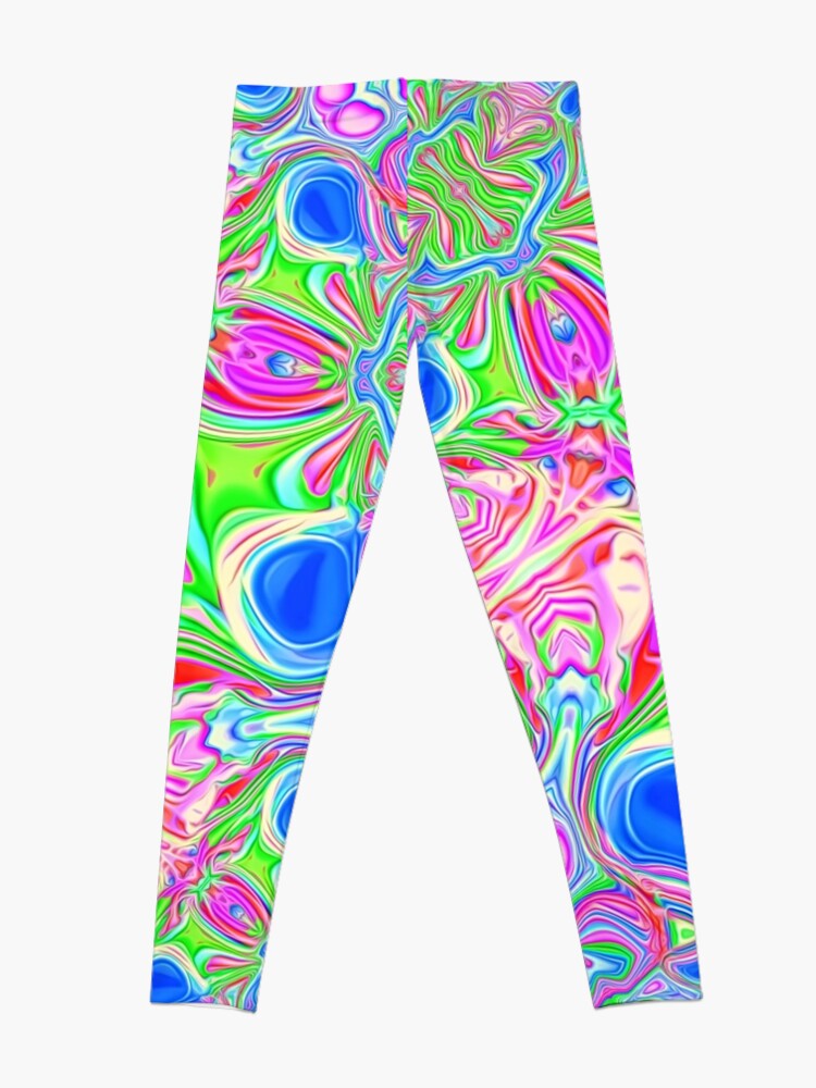 Alternate view of Colors, funky, funky! Leggings