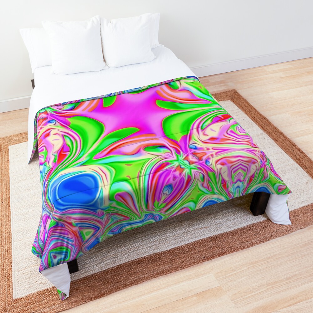 Colors, funky, funky! Comforter